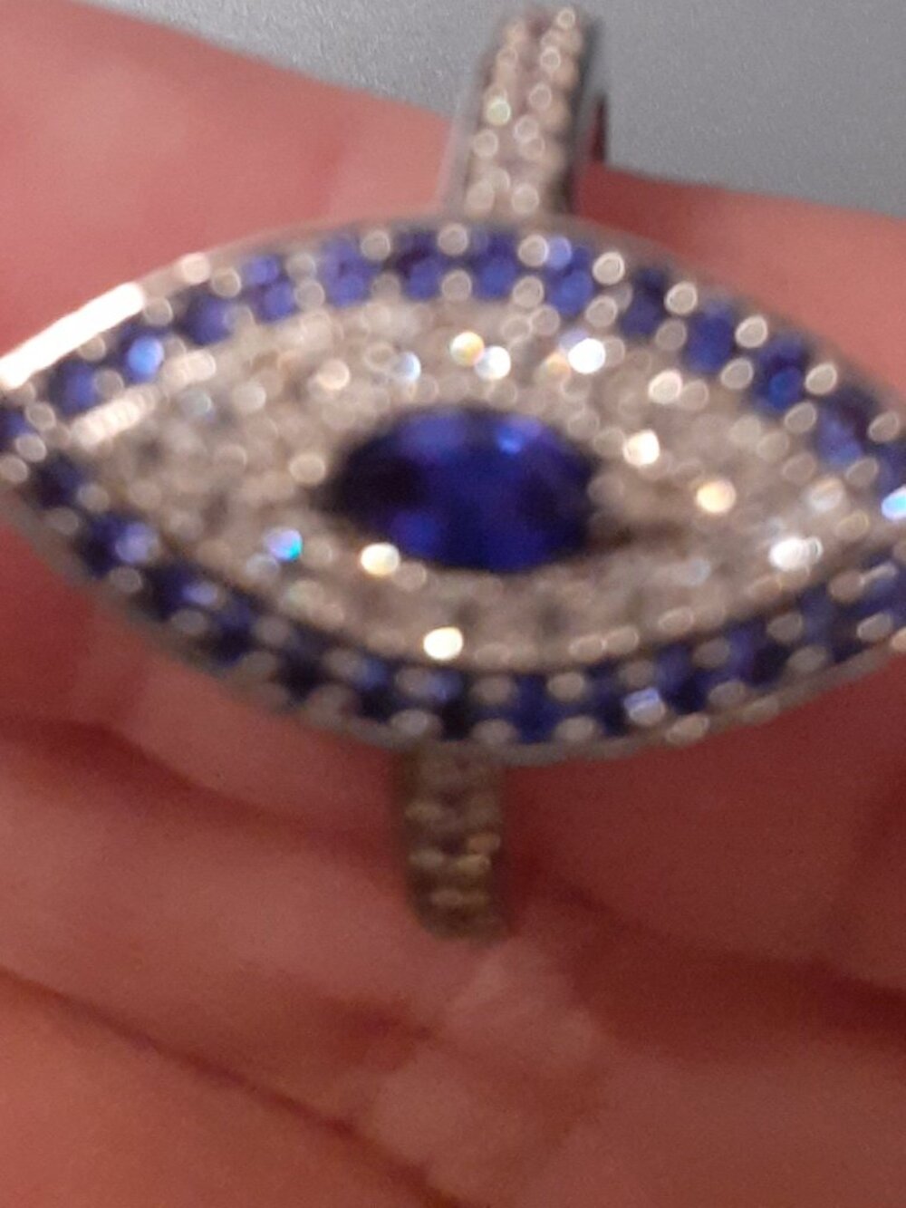 EVIL EYE RING ROSS SIMONS JEWELRY 2015 GORGEOUS NEVER WORN